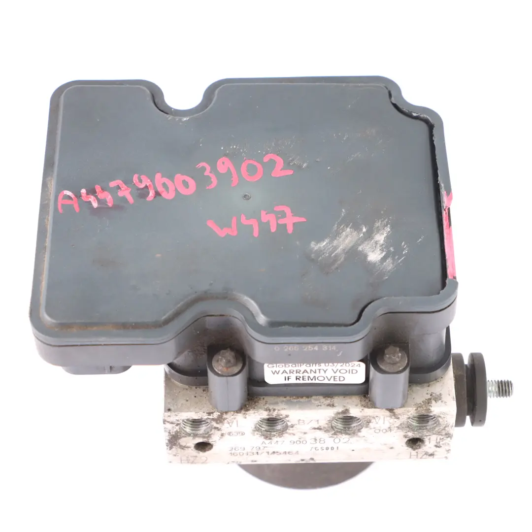 Brake Pump ABS ESP Hydraulic Unit A4479003802 to Mercedes Vito W447 with Part number A4479003902 Mercedes Vito W447 Brake Pump ABS ESP Hydraulic Unit A4479003802 - SKU A4479003902-1 - Part number A4479003902