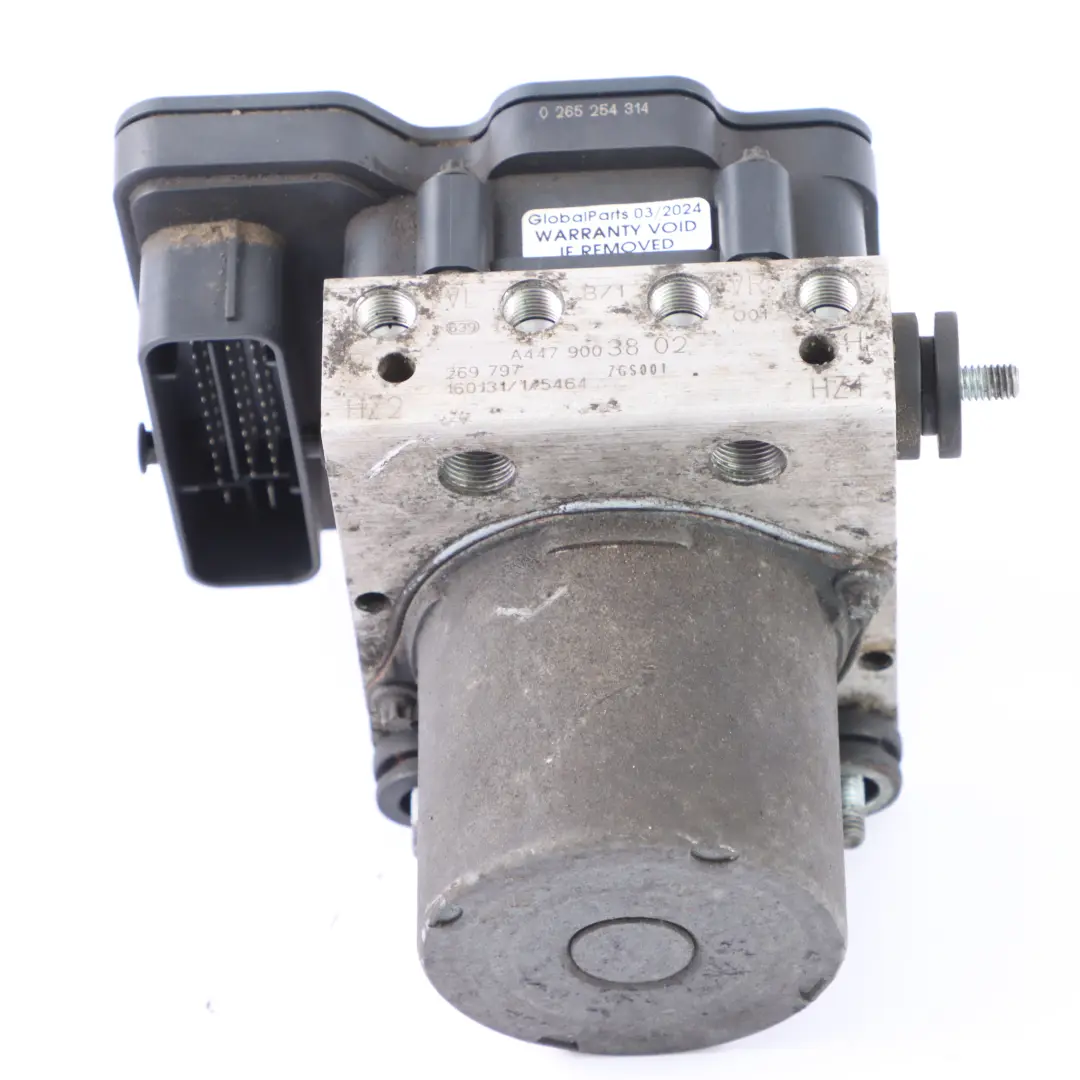 Brake Pump ABS ESP Hydraulic Unit A4479003802 to Mercedes Vito W447 with Part number A4479003902 Mercedes Vito W447 Brake Pump ABS ESP Hydraulic Unit A4479003802 - SKU A4479003902-1 - Part number A4479003902
