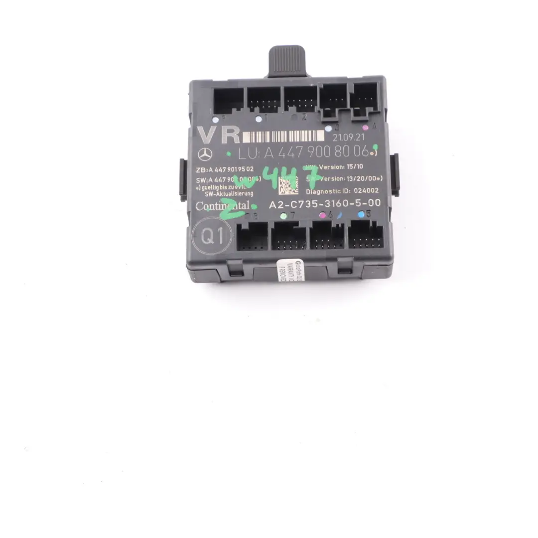 Mercedes Vito W447 Door Module Front Right O/S Control Unit ECU - SKU A4479008006 - Part number A4479008006