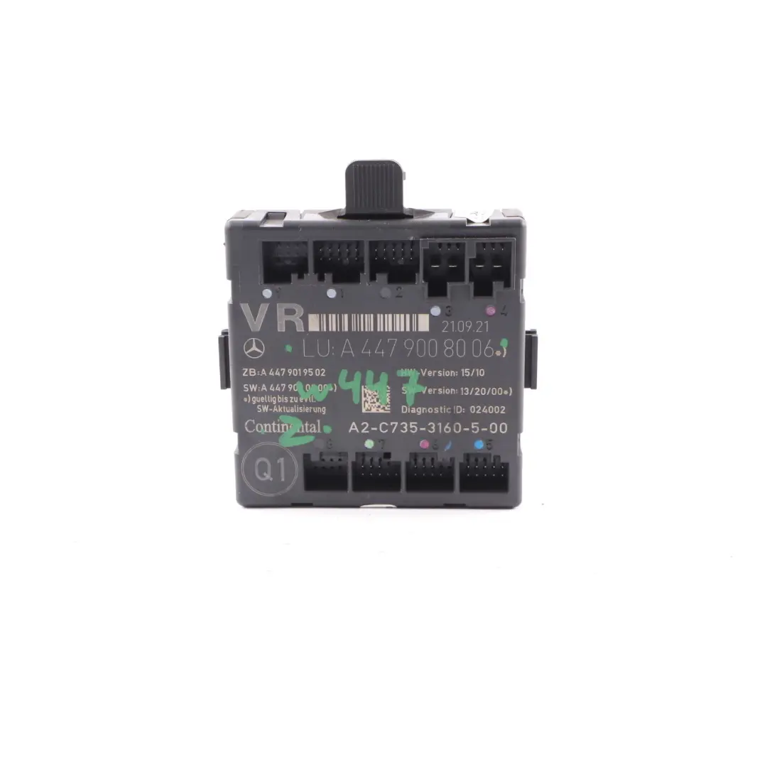 Moduł Drzwi Prawy Przód ECU do Mercedes Vito W447 o numerze A4479008006 Mercedes Vito W447 Moduł Drzwi Prawy Przód ECU - SKU A4479008006 - Numer Części A4479008006