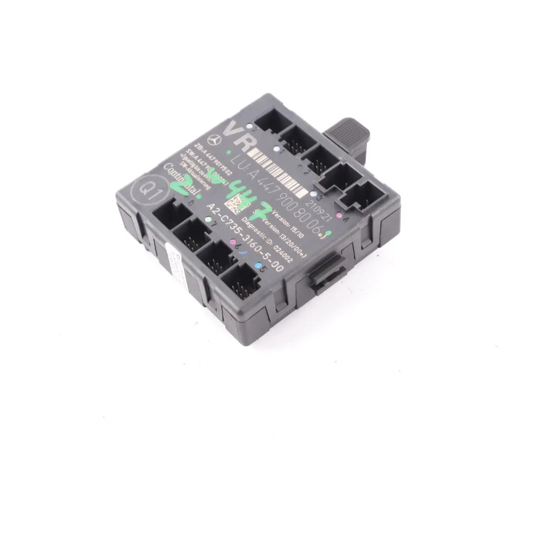 Door Module Front Right O/S Control Unit ECU to Mercedes Vito W447 with Part number A4479008006 Mercedes Vito W447 Door Module Front Right O/S Control Unit ECU - SKU A4479008006 - Part number A4479008006
