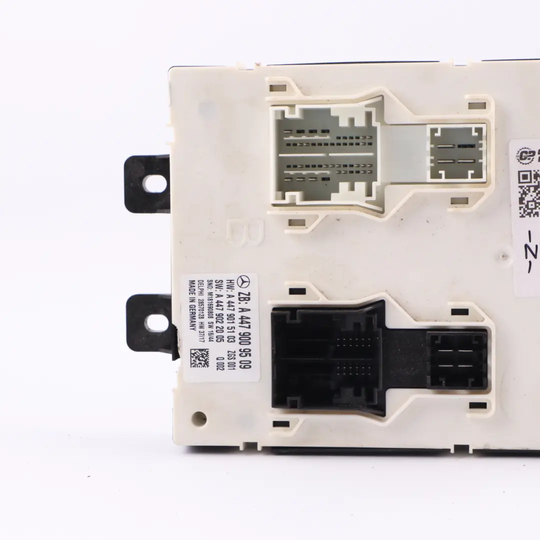 Mercedes W447 Comfort Control Unit Module - SKU A4479009509-1 - Part number A4479009509