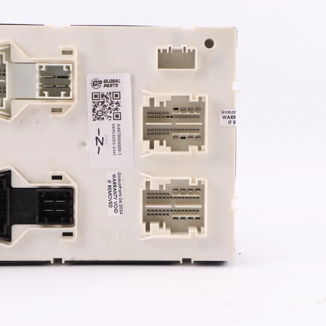 Modulo Unità Di Controllo Comfort per Mercedes W447 con numero di parte A4479009509 Mercedes W447 Modulo Unità Di Controllo Comfort - SKU A4479009509-1 - Numero di parte A4479009509
