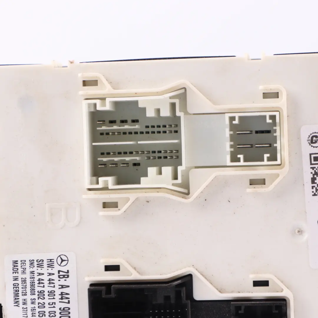 Control Unit Module to Mercedes W447 Comfort with Part number A4479009509 Mercedes W447 Comfort Control Unit Module - SKU A4479009509-1 - Part number A4479009509