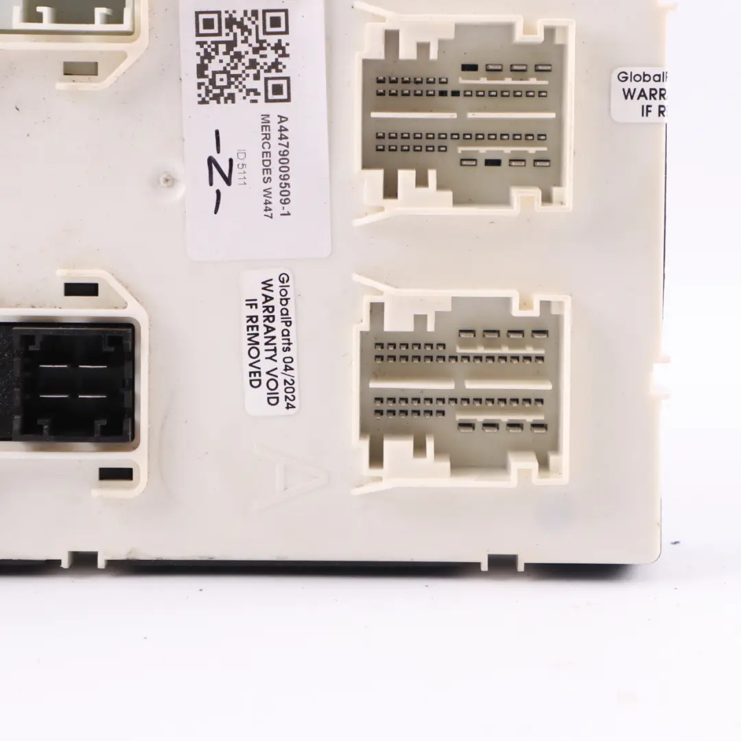 Control Unit Module to Mercedes W447 Comfort with Part number A4479009509 Mercedes W447 Comfort Control Unit Module - SKU A4479009509-1 - Part number A4479009509