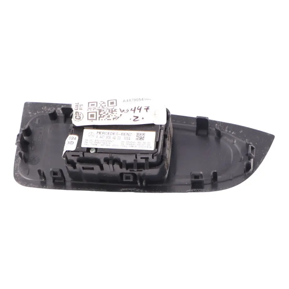 Front Right O/S Power Window Button to Mercedes W447 with Part number A4479054103 Mercedes W447 Front Right O/S Power Window Button - SKU A4479054103 - Part number A4479054103