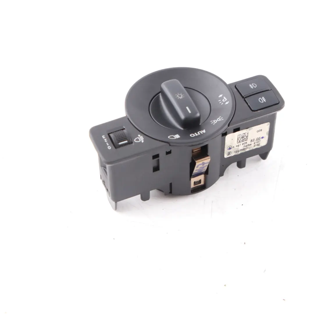Scheinwerfer Lampe Schalter Steuergerät Panel Taste für Mercedes Vito W447 mit Teilenummer A4479058200 Mercedes Vito W447 Scheinwerfer Lampe Schalter Steuergerät Panel Taste - SKU A4479058200 - Teilenummer A4479058200