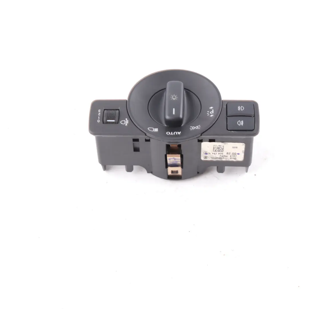 Mercedes Vito W447 Interrupteur de phare Unité de contrôle Panneau Bouton - SKU A4479058200 - Numéro de pièce A4479058200