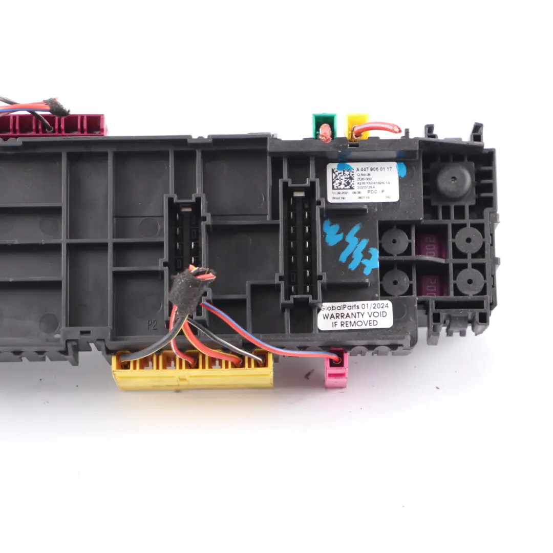 Mercedes W447 Vorderseite Sicherungskasten Relais Steuergerät Modul - SKU A4479060117 - Teilenummer A4479060117