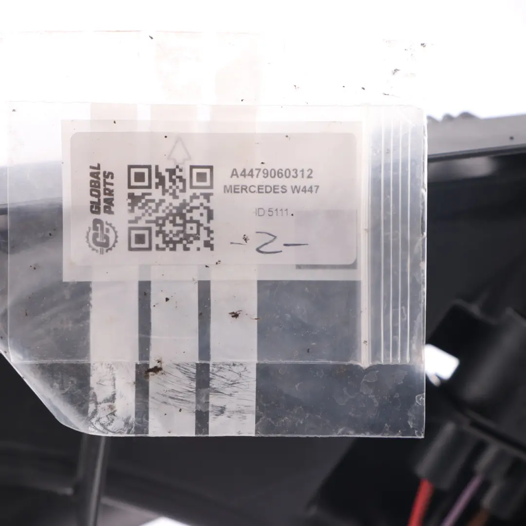 Fan Shroud Mercedes Vito W447 Engine Cooling Radiator Fan to with Part number A4479060312 Fan Shroud Mercedes Vito W447 Engine Cooling Radiator Fan - SKU A4479060312 - Part number A4479060312