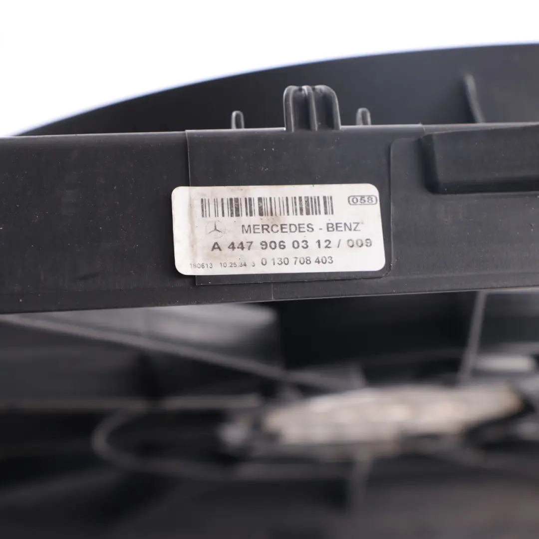Fan Shroud Mercedes Vito W447 Engine Cooling Radiator Fan to with Part number A4479060312 Fan Shroud Mercedes Vito W447 Engine Cooling Radiator Fan - SKU A4479060312 - Part number A4479060312