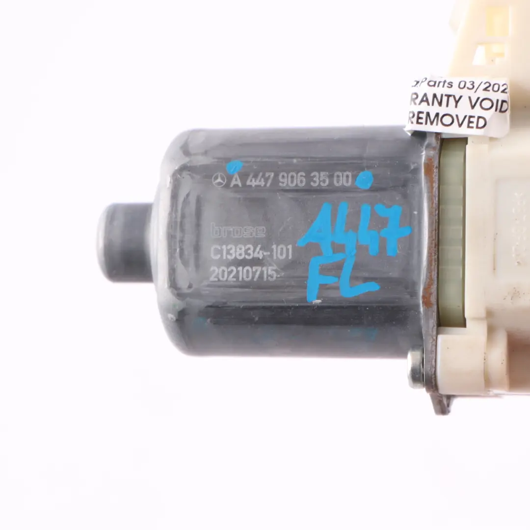 Fensterhebermotor Tür Vorne Links Antrieb für Mercedes Vito W447 mit Teilenummer A4479063500 Mercedes Vito W447 Fensterhebermotor Tür Vorne Links Antrieb - SKU A4479063500 - Teilenummer A4479063500