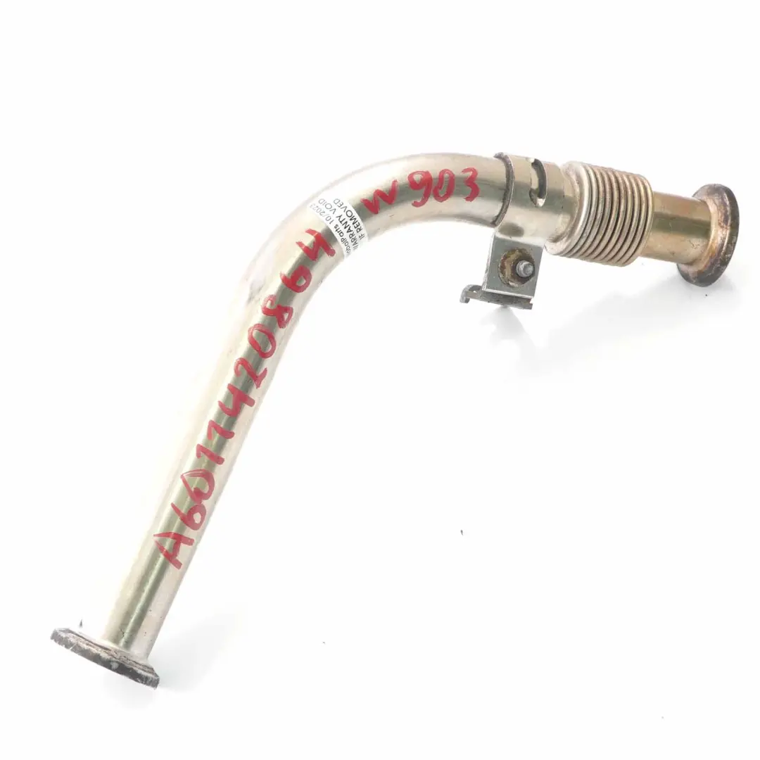 W903 W638 Przewód EGR silnika do Mercedes o numerze A6011420864 Mercedes W903 W638 Przewód EGR silnika - SKU A6011420864 - Numer Części A6011420864