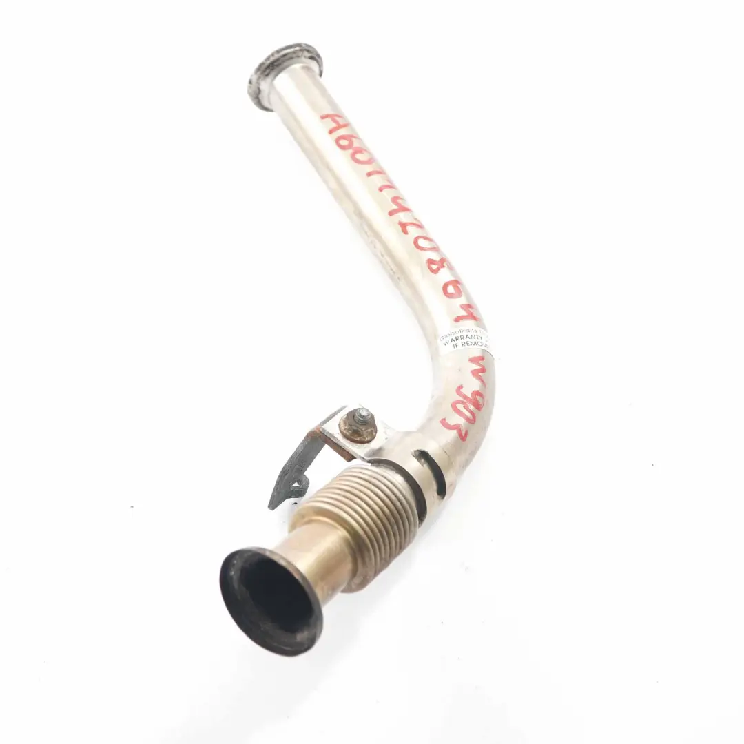 W903 Sprinter W638 Vito Diesel Exhaust EGR Line Pipe Hose to Mercedes with Part number A6011420864 Mercedes W903 Sprinter W638 Vito Diesel Exhaust EGR Line Pipe Hose - SKU A6011420864 - Part number A6011420864