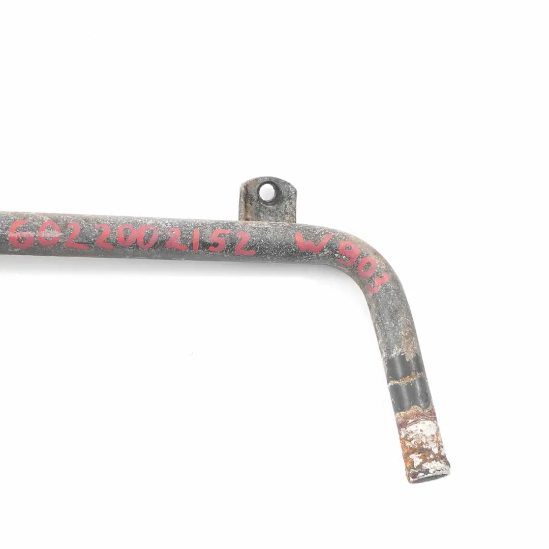 Mercedes W903 Sprinter Water Heating Return Tube Hose Pipe Line - SKU A6022002152 - Part number A6022002152