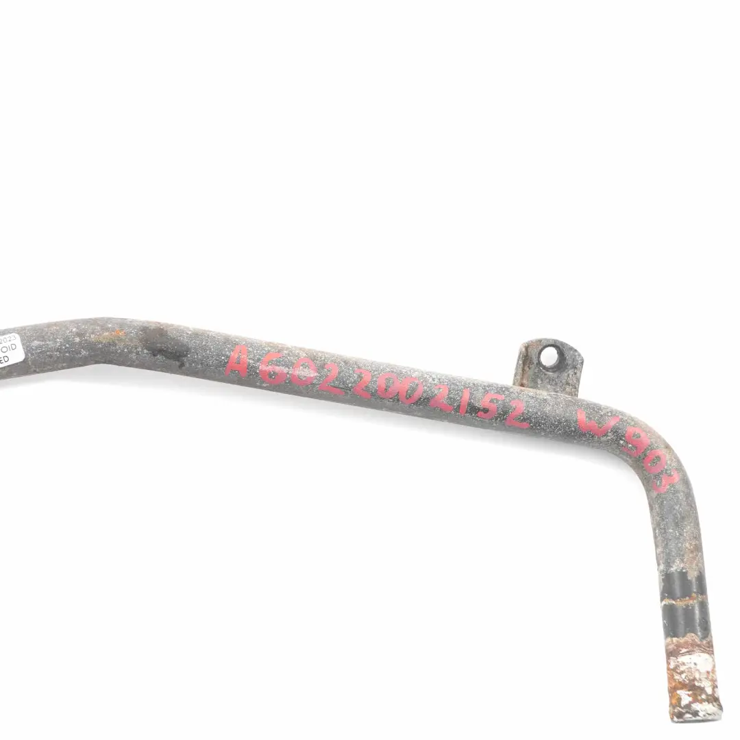 Mercedes W903 Sprinter Water Heating Return Tube Hose Pipe Line - SKU A6022002152 - Part number A6022002152