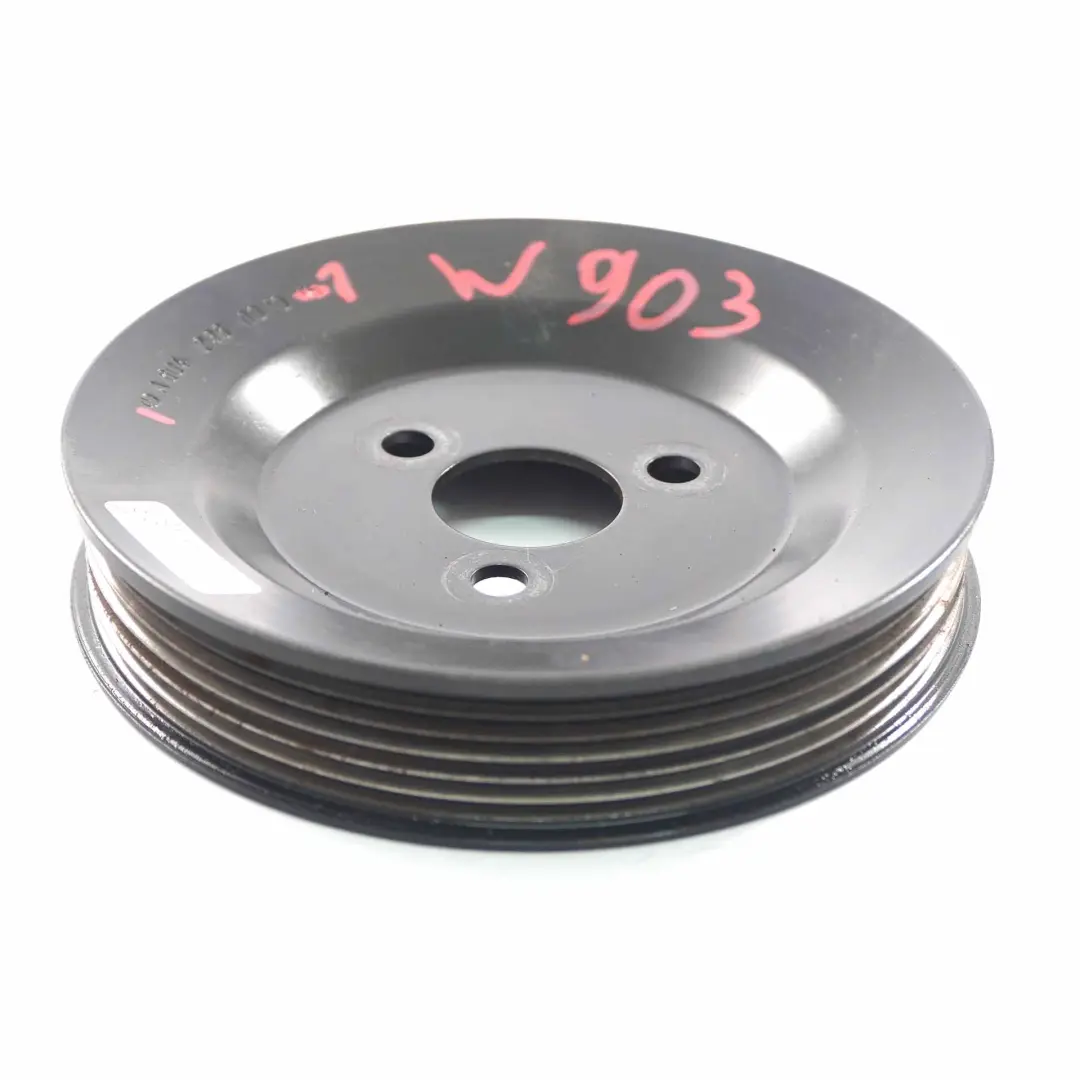 W903 Servolenkungspumpe Riemenscheibe Rad für Mercedes Sprinter mit Teilenummer A6042360010 Mercedes Sprinter W903 Servolenkungspumpe Riemenscheibe Rad - SKU A6042360010-1 - Teilenummer A6042360010