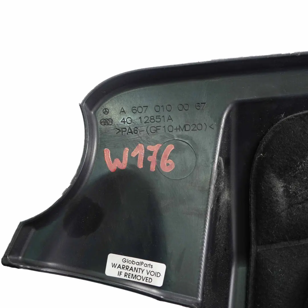 Engine Acoustic Cover Panel Mercedes W176 W246 C117 OM607 Diesel - SKU A6070100067 - Part number A6070100067