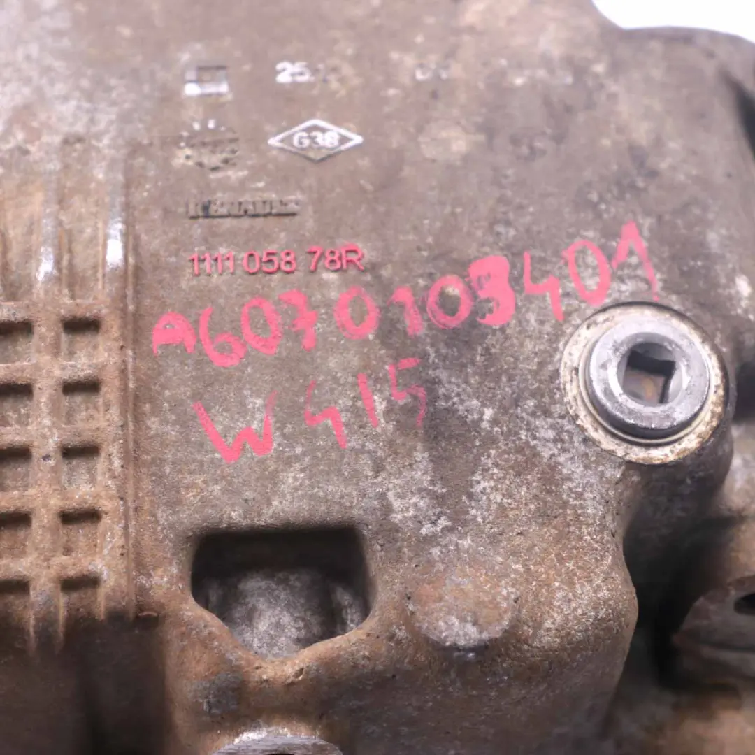Mercedes W415 OM607.951 607951 Diesel Engine Oil Sump Pan 111105878R - SKU A6070103401 - Part number A6070103401
