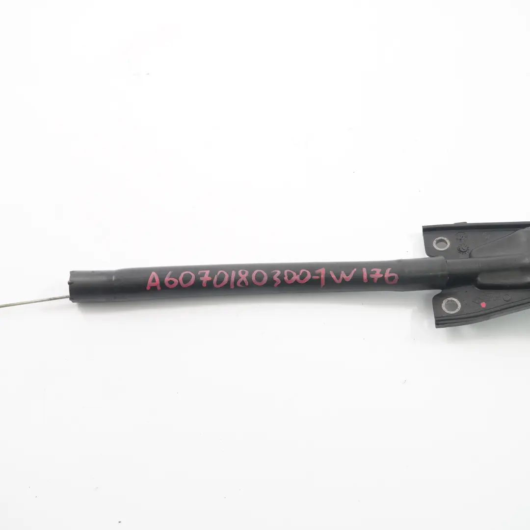 Oil Dipstick Mercedes W176 W415 OM607 Oil Level Engine Guide Tube 8200722806 to with Part number A6070180300 Oil Dipstick Mercedes W176 W415 OM607 Oil Level Engine Guide Tube 8200722806 - SKU A6070180300-1 - Part number A6070180300