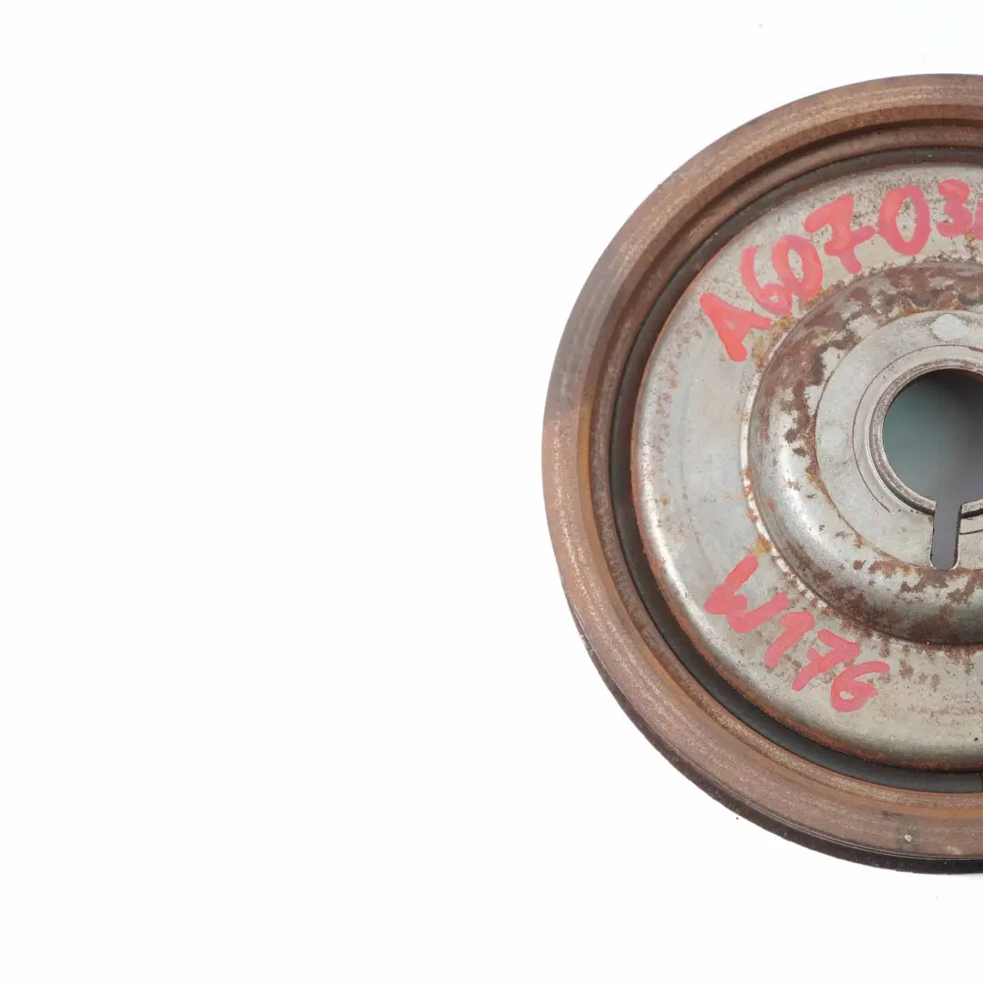 Vibration Damper Mercedes W176 C117 OM607 Diesel Crankshaft Pulley to with Part number A6070300600 Vibration Damper Mercedes W176 C117 OM607 Diesel Crankshaft Pulley - SKU A6070300600 - Part number A6070300600
