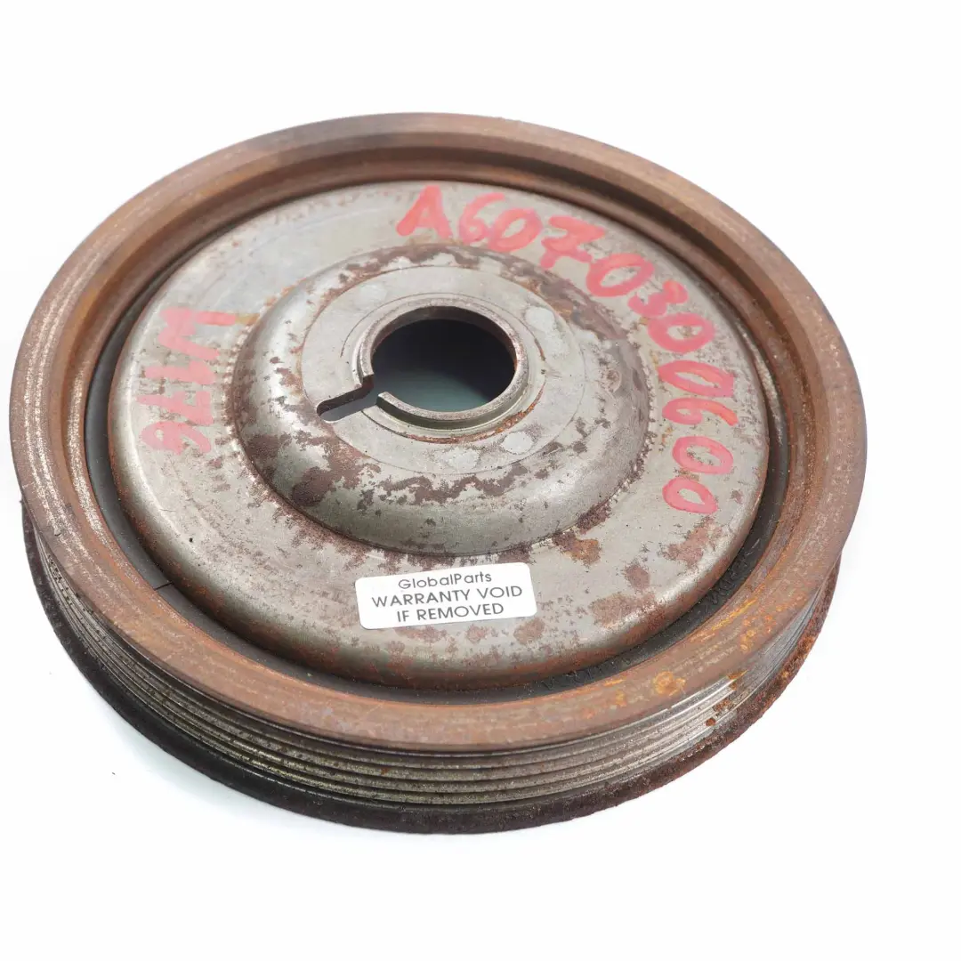 Vibration Damper Mercedes W176 C117 OM607 Diesel Crankshaft Pulley to with Part number A6070300600 Vibration Damper Mercedes W176 C117 OM607 Diesel Crankshaft Pulley - SKU A6070300600 - Part number A6070300600