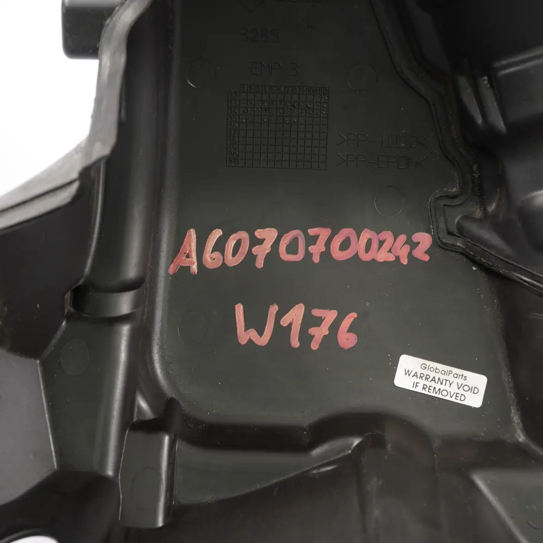Acoustic Cover Mercedes W176 W246 Top Panel OM607 Diesel to Engine with Part number A6070700242 Engine Acoustic Cover Mercedes W176 W246 Top Panel OM607 Diesel - SKU A6070700242 - Part number A6070700242