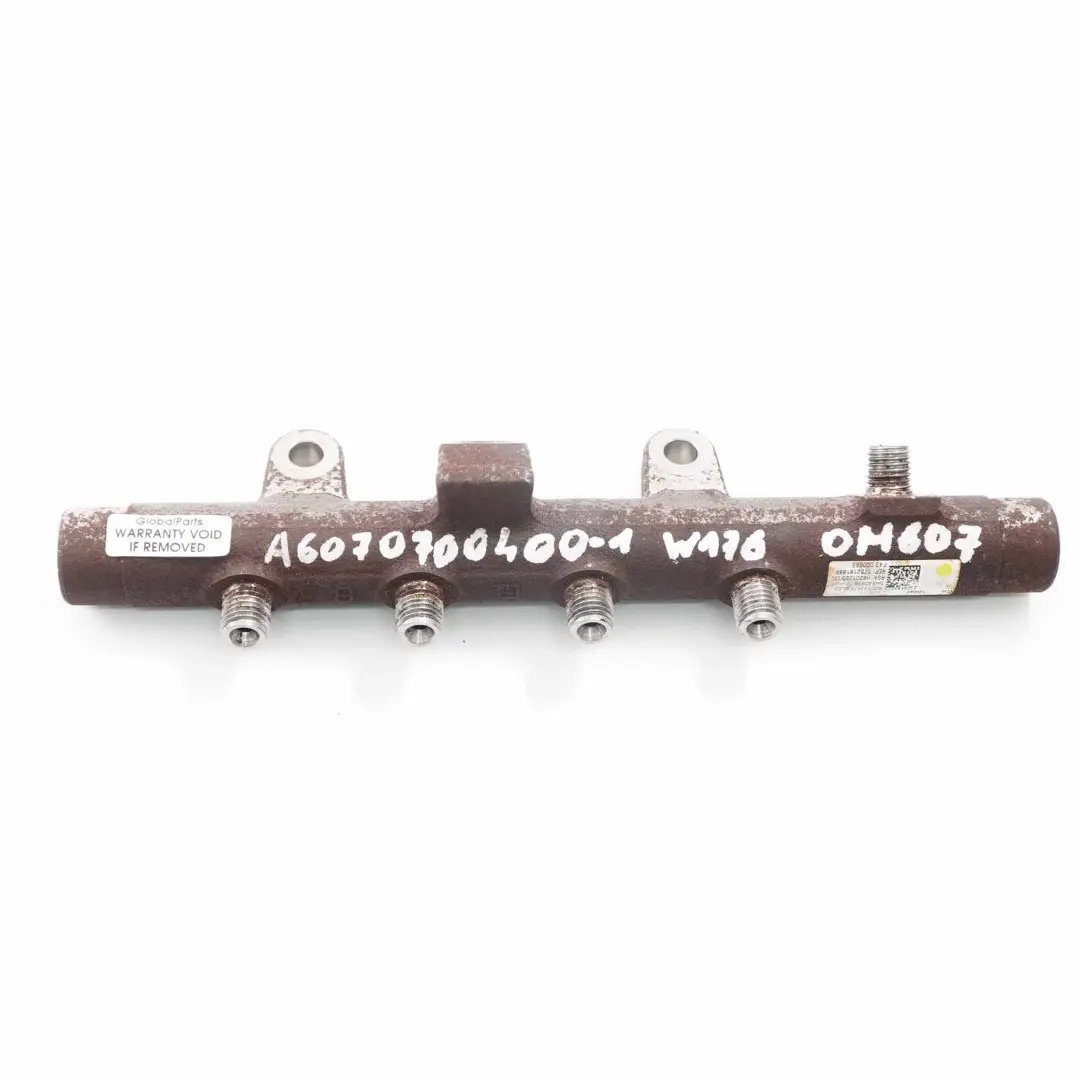  Rail Inyección Combustible Mercedes W176 W246 OM607 Combustible Alta Presión - SKU A6070700400 - Número de pieza A6070700400