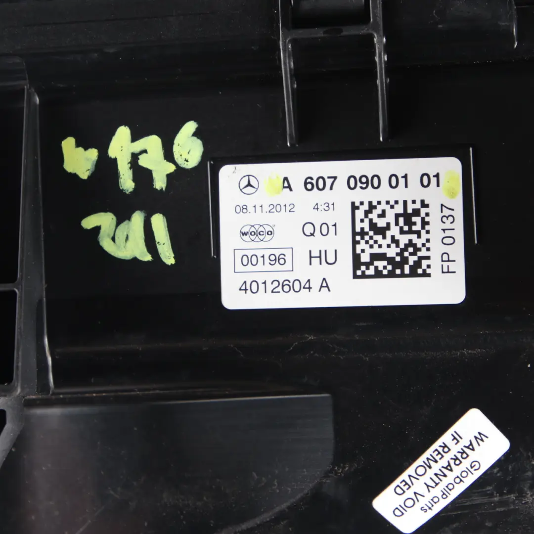 Air Filter Box Mercedes W176 W246 OM607 Air Silencer Housing Diesel - SKU A6070900101 - Part number A6070900101