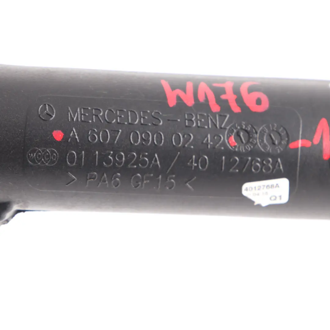 Mercedes W176 W246 OM607 Intercooler Left N/S Air Charge Hose Pipe - SKU A6070900242-1 - Part number A6070900242