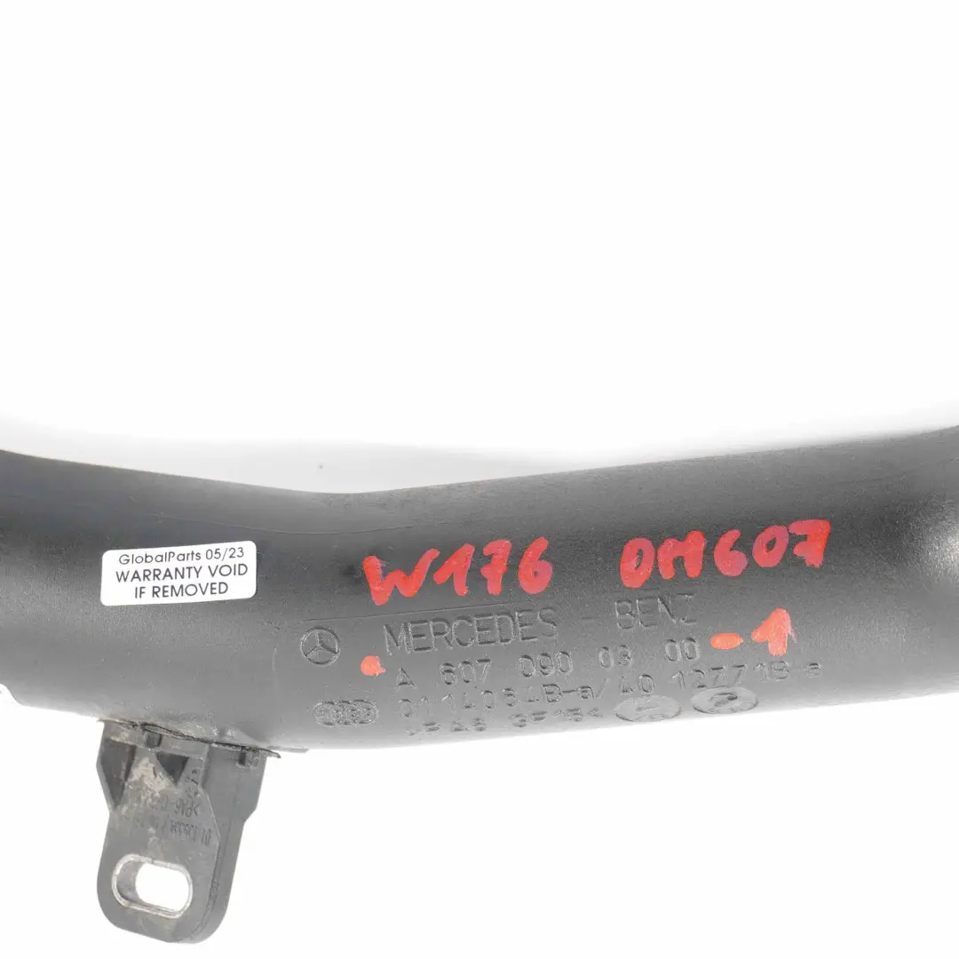 Mercedes W176 W246 OM607 Intercooler Right O/S Air Charge Hose Pipe - SKU A6070900300-1 - Part number A6070900300