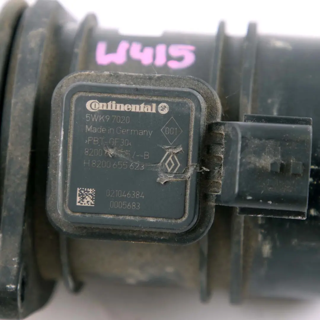 Mercedes W415 Citan Flujo Aire Admisión Sensor Masa Unidad De Control 8200655623 - SKU A6070940048 - Número de pieza A6070940048