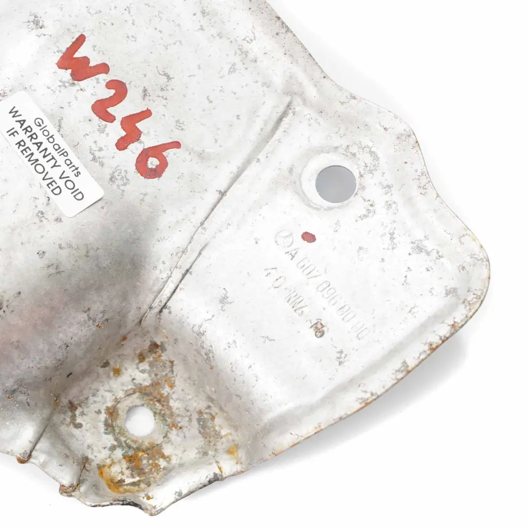Mercedes W176 W246 Getriebelager Hitzeschutzblech Blech - SKU A6070960000 - Teilenummer A6070960000