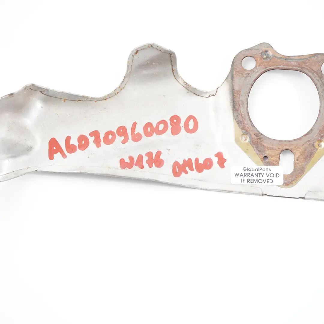 Mercedes W176 W246 OM607 Diesel Turbolader Turbo Abschirmblech - SKU A6070960080 - Teilenummer A6070960080