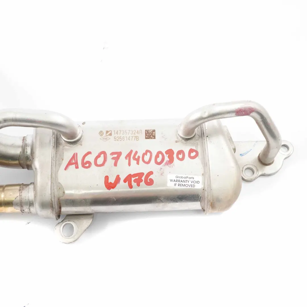 Refrigerador Escape EGR Mercedes W176 W246 Intercambiador Calor OM607 147357324R para con número de pieza A6071400300 Refrigerador Escape EGR Mercedes W176 W246 Intercambiador Calor OM607 147357324R - SKU A6071400300 - Número de pieza A6071400300