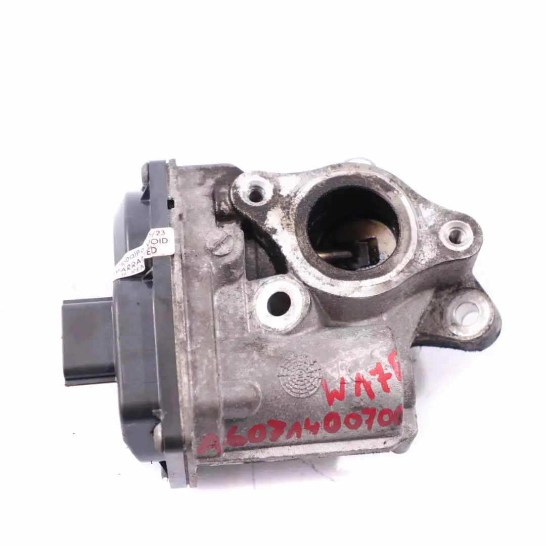 OM607 Diesel EGR Valve Exhaust Gas Recirculation to Mercedes W176 with Part number A6071400700 Mercedes W176 OM607 Diesel EGR Valve Exhaust Gas Recirculation - SKU A6071400700 - Part number A6071400700
