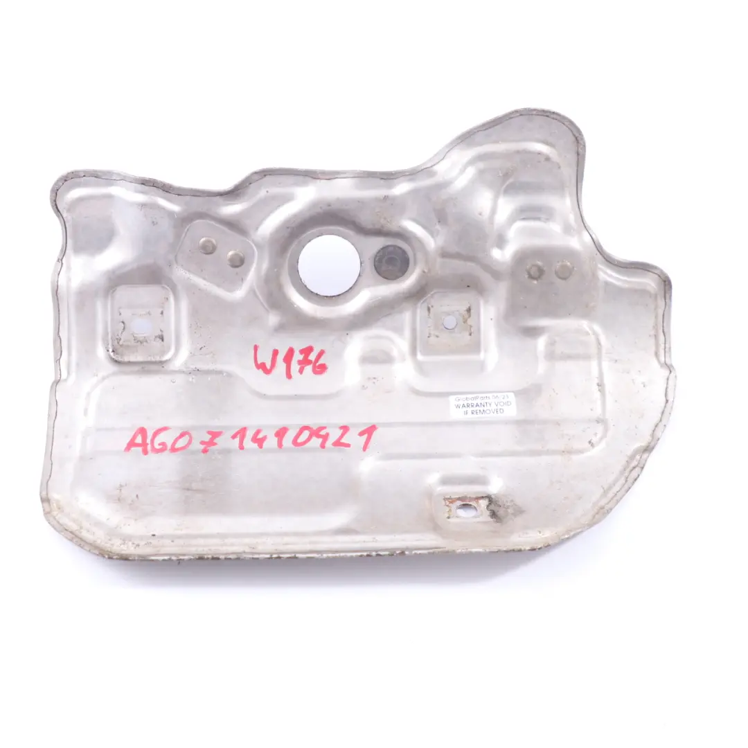 OM607 Diesel Catalytic Converter Heat Plate Shield to Mercedes W176 with Part number A6071410421 Mercedes W176 OM607 Diesel Catalytic Converter Heat Plate Shield - SKU A6071410421 - Part number A6071410421
