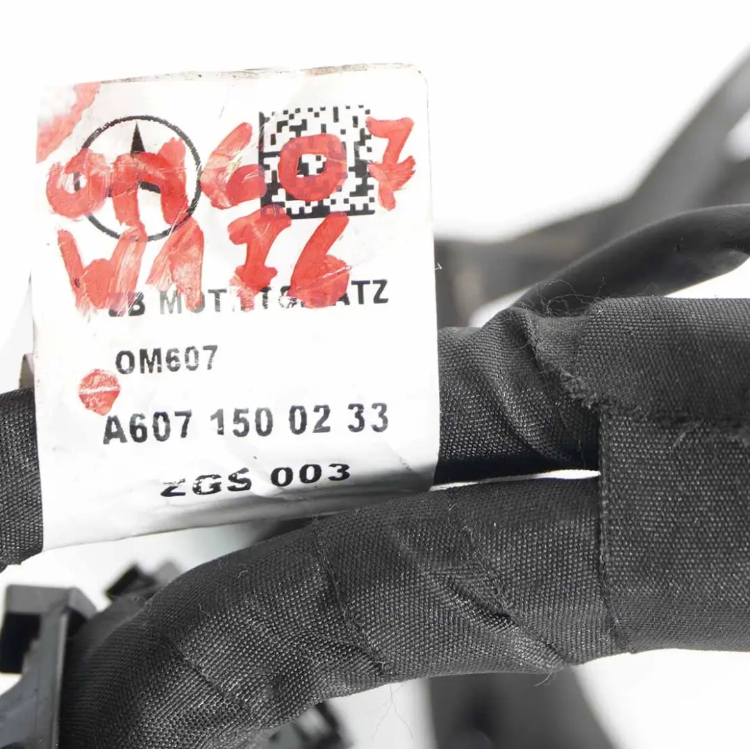 OM607 Loom Harness Cable Cableado motor para Mercedes W176 W246 Diesel con número de pieza A6071500233 Mercedes W176 W246 Diesel OM607 Loom Harness Cable Cableado motor - SKU A6071500233 - Número de pieza A6071500233