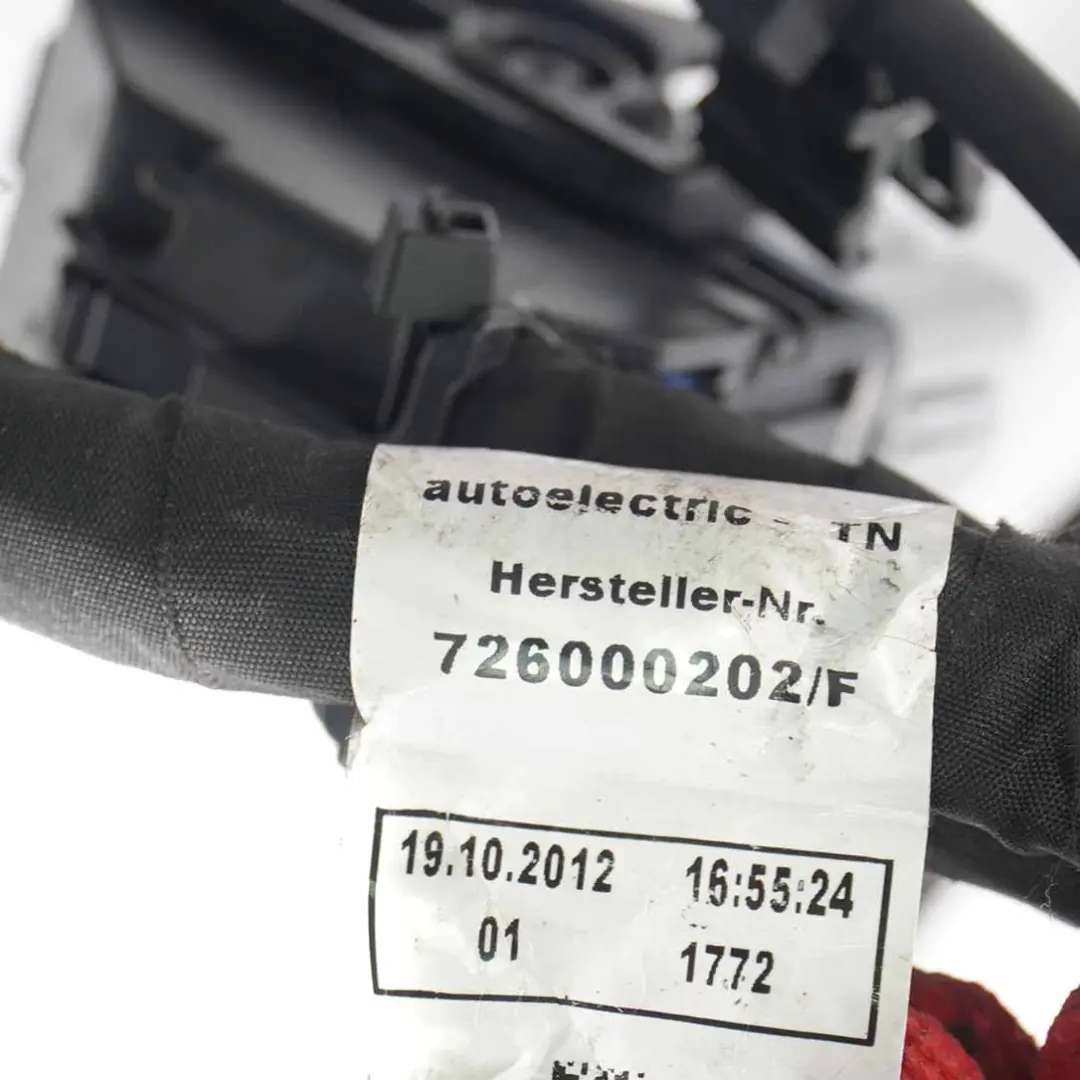 Mercedes W176 W246 Diesel OM607 Loom Harness Cable Cableado motor - SKU A6071500233 - Número de pieza A6071500233