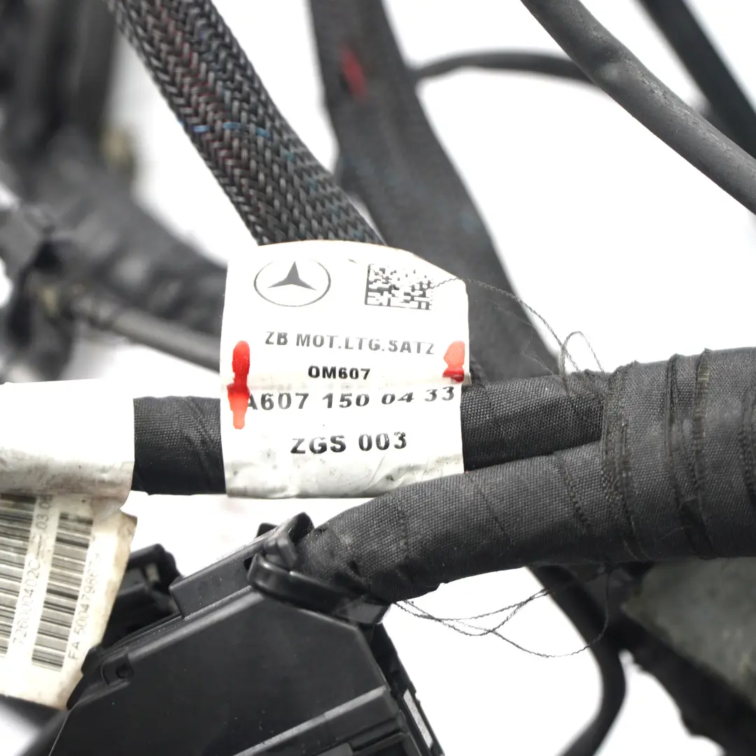 Wiring Mercedes W176 W246 Diesel OM607 Loom Harness Cable Engine - SKU A6071500433 - Part number A6071500433