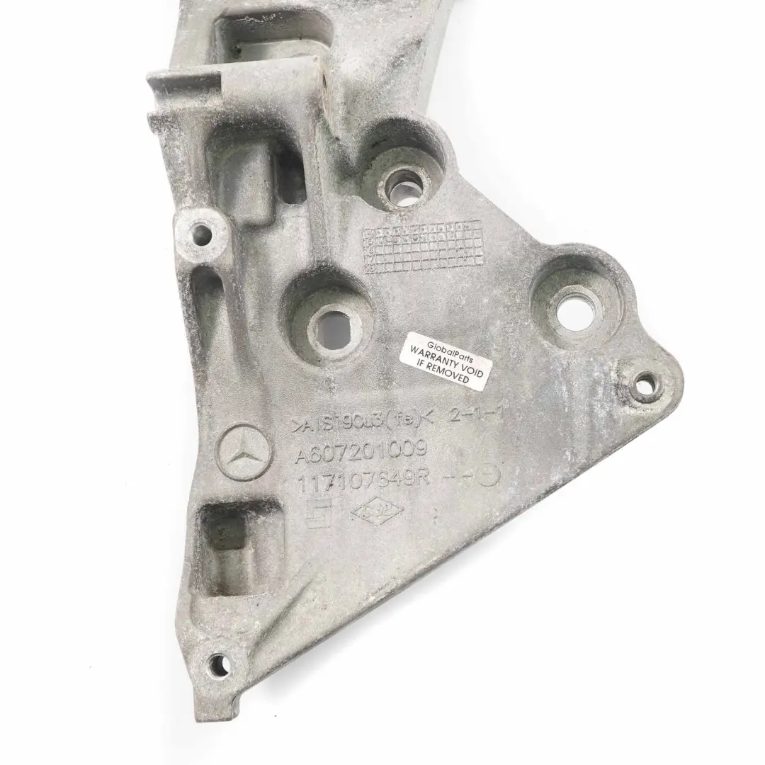 Mercedes W176 Montaje soporte transmisión OM607 Diesel Tensor correa motor - SKU A6071550535 - Número de pieza A6071550535