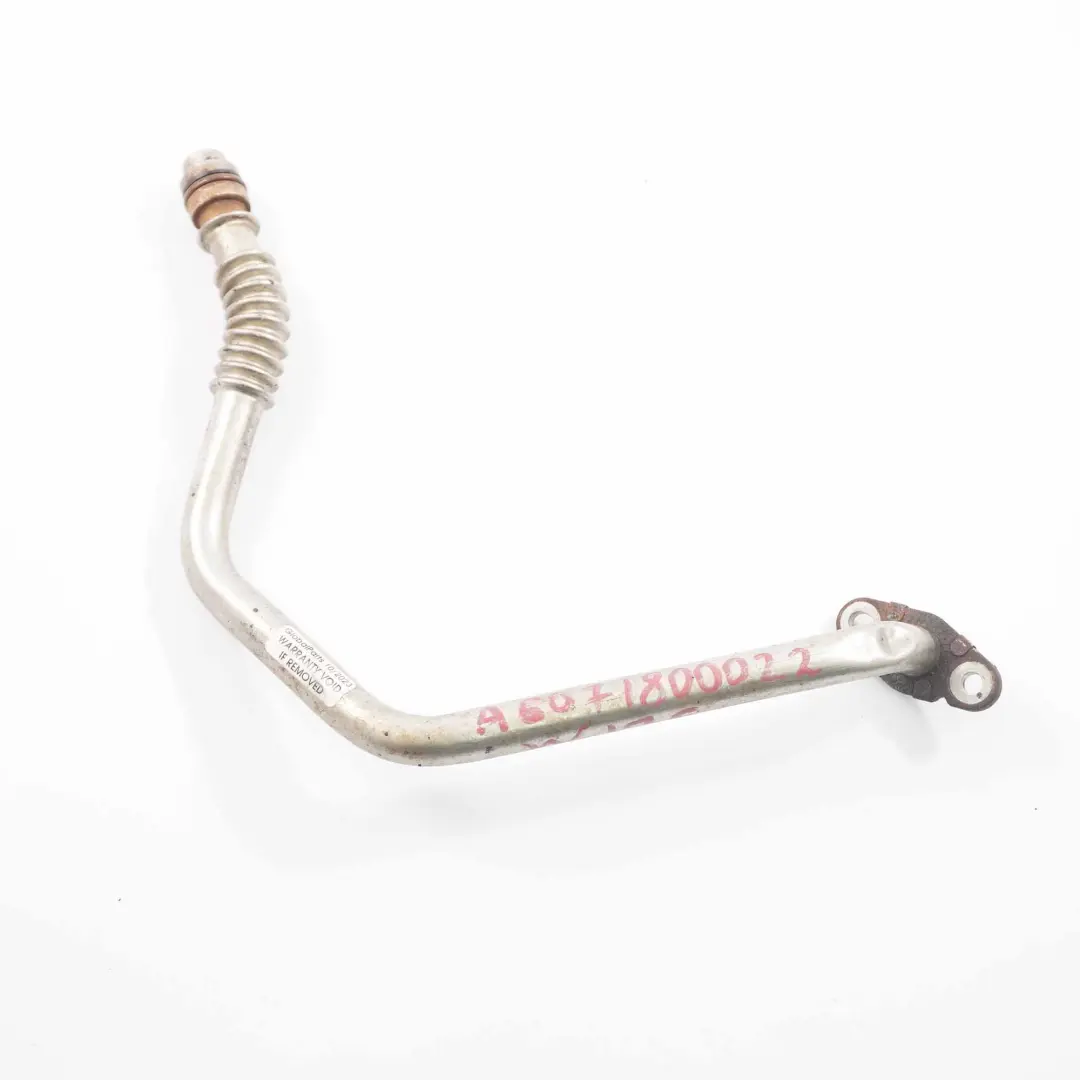 Tubo olio Mercedes W176 OM607 Tubo flessibile linea turbocompressore per con numero di parte A6071800022 Tubo olio Mercedes W176 OM607 Tubo flessibile linea turbocompressore - SKU A6071800022 - Numero di parte A6071800022