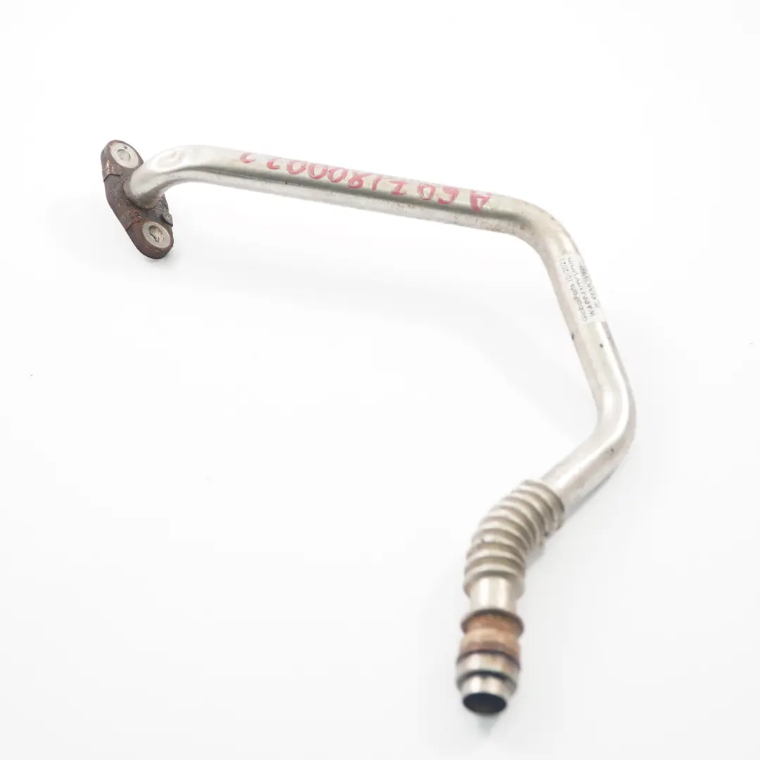 Oil Pipe Mercedes W176 W246 OM607 Turbocharger Turbo Line Hose to with Part number A6071800022 Oil Pipe Mercedes W176 W246 OM607 Turbocharger Turbo Line Hose - SKU A6071800022 - Part number A6071800022