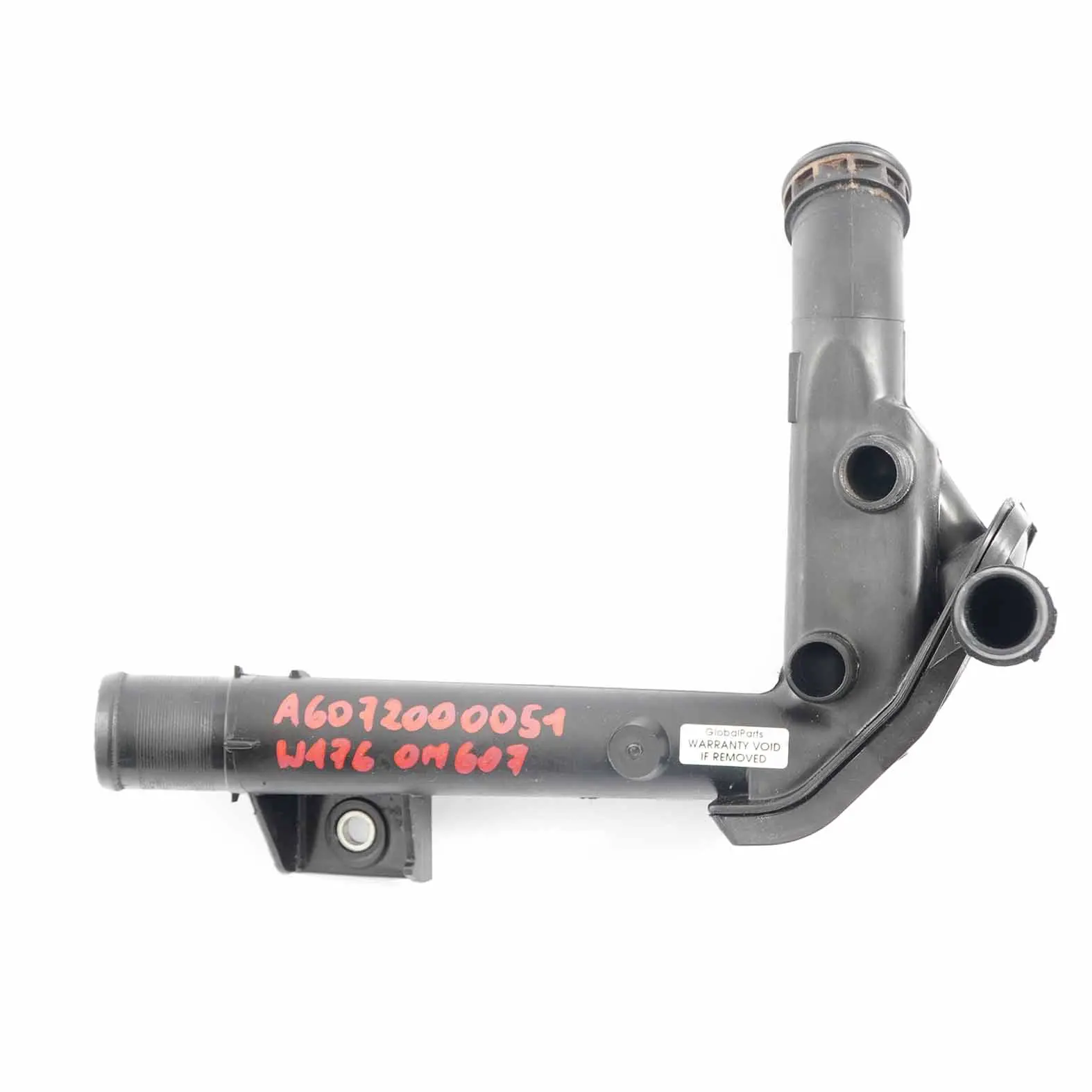 Mercedes W176 W246 OM607 Diesel Tubo dell'acqua tubo refrigerante A6072000051