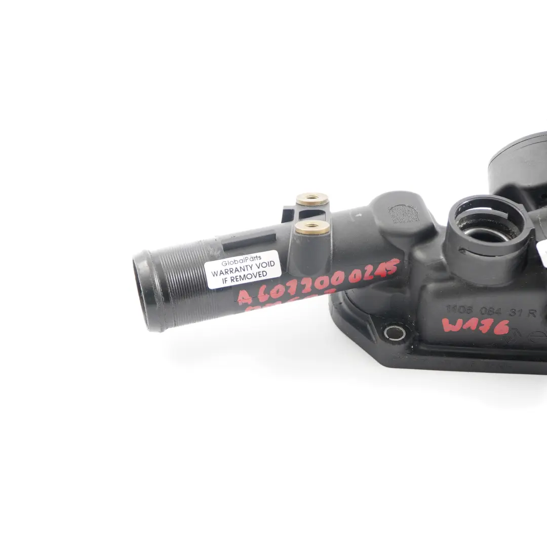 OM607 Carcasa termostato refrigerante Unidad de refrigeración para Mercedes W176 W246 con número de pieza A6072000215 Mercedes W176 W246 OM607 Carcasa termostato refrigerante Unidad de refrigeración - SKU A6072000215 - Número de pieza A6072000215