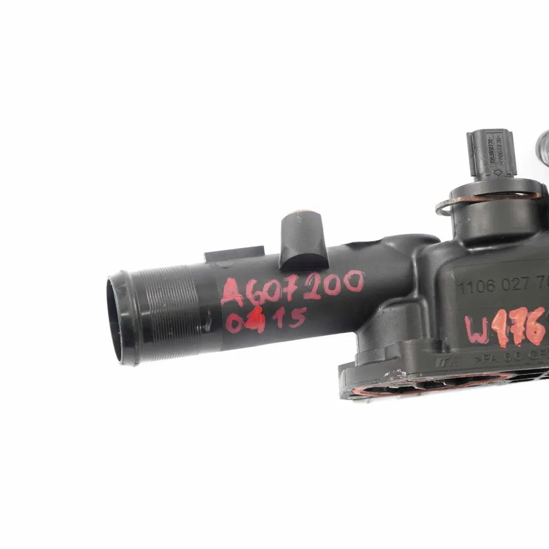 Mercedes W176 W246 OM607 Termostato refrigerante Alloggiamento Unità - SKU A6072000415 - Numero di parte A6072000415
