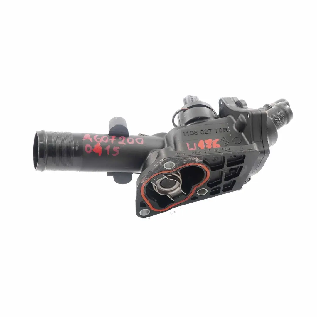 Mercedes W176 W246 OM607 Termostato refrigerante Alloggiamento Unità - SKU A6072000415 - Numero di parte A6072000415