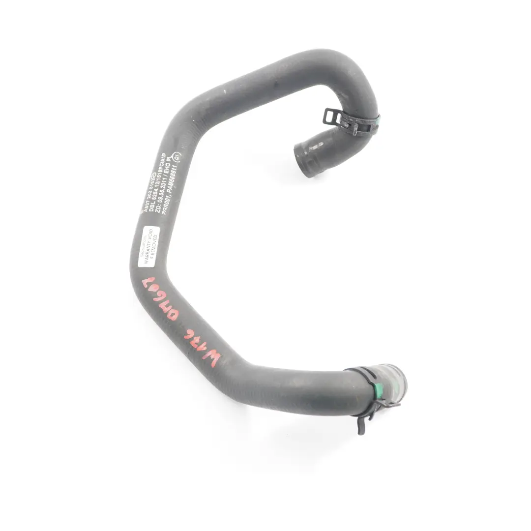 Mercedes W176 W246 Tubo dell'acqua linea flessibile liquido motore - SKU A6072030182 - Numero di parte A6072030182