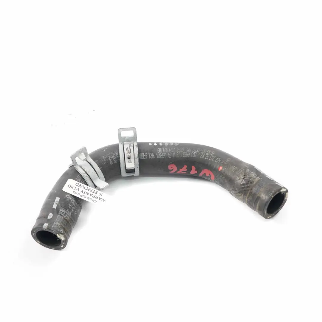  Water Pipe Mercedes W176 OM607 Radiator Coolant Hose Engine Cooling - SKU A6072030382 - Part number A6072030382