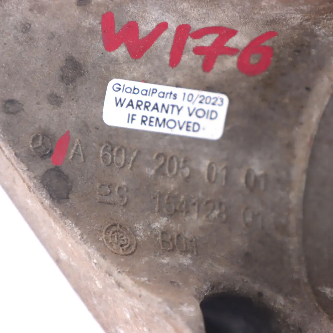 OM607 Motore cuscinetto supporto inferiore destro posteriore per Mercedes W176 con numero di parte A6072050101 Mercedes W176 OM607 Motore cuscinetto supporto inferiore destro posteriore - SKU A6072050101 - Numero di parte A6072050101